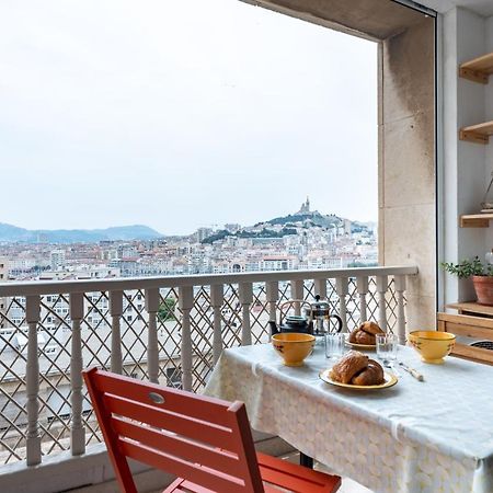 شقة Blue Bay - Superbe Vue Sur Le Vieux Port مارسيليا المظهر الخارجي الصورة